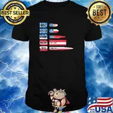 All Faster Than Dialing 911 American Flag Shirt
