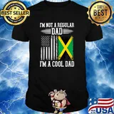 American Jamaican Dad I'm Not A Regular Dad Premium Shirt