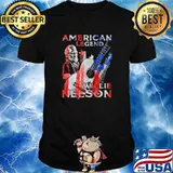 American Legend Willie Nelson Flag Shirt
