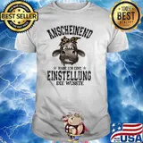 Anscheinend Habe Ich Eine Einstellung Die Wusste Cow Lepoard Shirt
