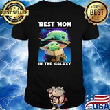 Best mom in the galaxy yoda star wars shirt