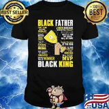 Black father black king winner cup shirt