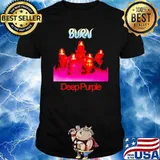 Burn Deep purple shirt