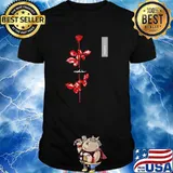 Depeche Mode sling bag violator rose red shirt
