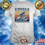Dogs Solve Most Of My Problems Golf Solves The Rest Bicycle Vintage Shirt