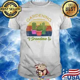 Gardening Grandma Vegetable Garden Vintage Shirt