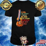 Girl I'm Sorry I Was Blind You Were Always On My Mind Guitar America Shirt