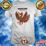 Grand funk phoenix logo rock band shirt