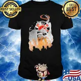 Holding You Firefighter Jesus Shirt