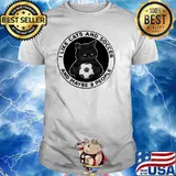 I Like Cats And Soccer And Maybe 3 People Shirt