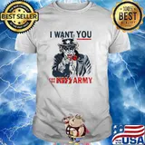 I want you for the kiss army uncle sam shirt