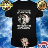 I Was Once Willing To Give My Life For What I Believed This Country Stood For Today I'd Give My Life To Protect My Family From What This Country Has Become American Flag Shirt