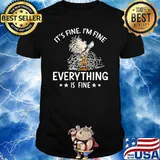 It's fine i'm fine everything is fine charlie shirt
