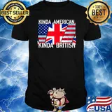 Kinda American Kinda British - Dual Citizenship Premium Shirt