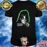 Kiss Rock band music Peter Criss shirt