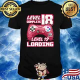 Level 18 complete level 19 loading video game crimson tide football shirt