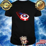 Logo Captain America Marvel Studios shirt