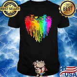 Love Dancing Bear Grateful dead watercolor shirt
