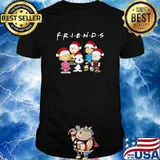 Merry christmas peanuts friends shirt