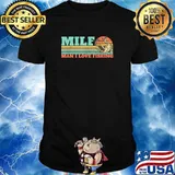 MILF Man I Love Fishing Funny Saying Fishing Fishermen Vintage Shirt