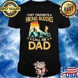 My Favorite Hiking Buddies Call Me Dad Foot Vintage shirt