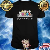 Official Friends Snoopy Charlies peanuts shirt