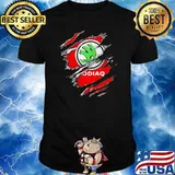 Official Skoda logo hero shirt