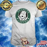 Peanuts coffee snoopy shirt