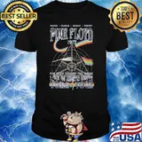 Pink Floyd 1972 the dark side of the moon a piece world tour rainbow shirt