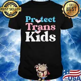 Protect Trans Kids Transgender Pride Flag Shirt