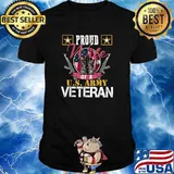 Proud Wife Of A U.S. Army Veteran Shirt