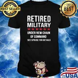 Retired Military Under New Chain Of Command See Spouse For Details Shirt