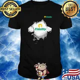 Super Fidelity investments logo shirt