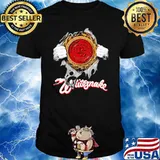 Superhero whitesnake logo shirt
