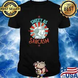 Sweet as sarcasm Children Sarcastic Saying Shirt