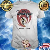 The beach boys 1983 tour surfing shirt
