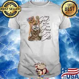 This Girl Runs On Jesus And Cats Flower Dream Shirt