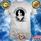Under the influence mermaid moon shirt