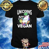 Unicorns Are Vegan Fruits Shirt