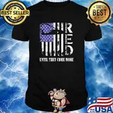 Until They Come Home Deployed Everyone Remember Helicopter American Flag Shirt
