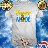 Vacay Mode Shirt Pineapple Funny Family Vacation Beach Shirt