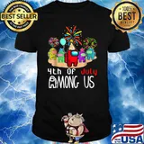 4th of july among us firework shirt