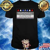 A Rational Patriot Since Birth USA Patriotic Stars T-Shirt