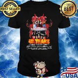 AC DC 48 years 1973 2021hank you for the memories signature