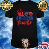 All American Family 4th of July Sunglasses T-Shirt