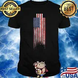 American Flag Grunge T-Shirt