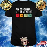 An Essential Element Vintage Father's Day Periodic Table T-Shirt