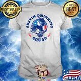 Austin Drinking Squad Patriotic Eagle Texas Party 4th Of July T-Shirt