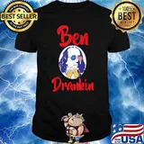 Ben Franklin Drankin Funny Patriotic 4th Of July Shirt