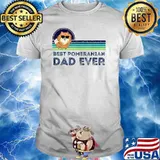 Best Pomeranian Dad Ever Fathers Day Dog T-Shirt